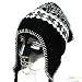 Knit Fleece Helmet-Black