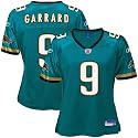 Reebok NFL Equipment Jacksonville Jaguars #9 David Garrard Teal Ladies Replica Football Jersey