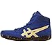 ASICS Men's Aggressor Wrestling Shoe,Royal/Gold,11 M US