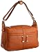 Tod's Women's Pebbled Leather Shoulder Bag, Burnt Orange