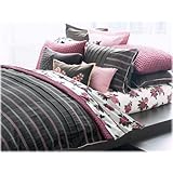 DKNY Urban Fedora Duvet Covers, Chocolate