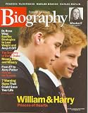 Biography Magazine November 2001 Princes William & Harry, Dr. Rena Wing, Doris Duke, Frances McDormand