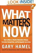 What Matters Now: How to Win in a World of Relentless Change, Ferocious Competition, and Unstoppable Innovation