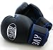 BAY® "fresh mesh" Boxhandschuhe schwarz/blau 10 Unzen mit Netz-Gewebe, Box-Handschuhe, Carbon Look, UZ OZ, PU-Leder, Profi Delux, Kickboxen, Boxen, Thaiboxen, Muay Thai, Herren Damen Kinder Jugendliche Junioren