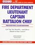 Arco Fire Department, Lieutenant, Captain, Battalion Chief (Arco Civil Service Test Tutor)