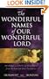 WONDERFUL NAMES OF OUR WONDERFUL LORD