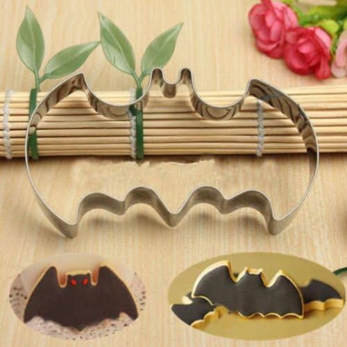 New Bat Batman Vampire Mold Halloween Fondant Cake Cookies Biscuit Cutter Mould