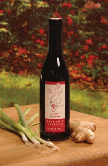 Wild Thymes Ginger Scallion Balsamic Vinegar by Wild Thymes Farm, Inc.
