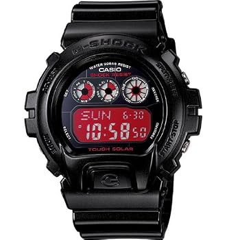 Casio #G6900CC-1 Men's Classic Tough Solar Vivid Black G Shock Watch