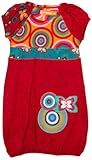 Desigual Girls 7-16 Signature Bubble Dress, Red, 9/10
