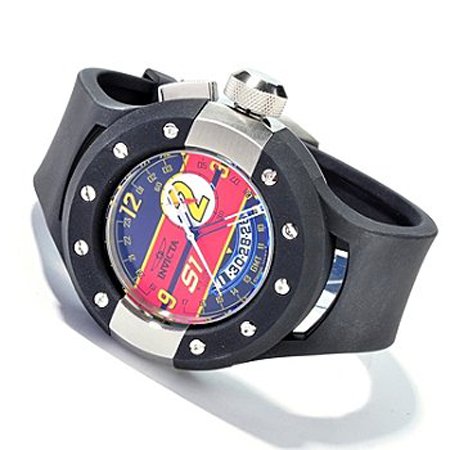 Invicta Men's 6640 S1 Collection GMT Black Rubber Watch