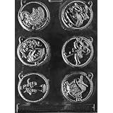 Buy 12 DAYS OF CHRISTMAS 7-12 Christmas Candy Mold Chocolate by CybrTrayd