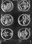 12 DAYS OF CHRISTMAS 7-12 Christmas Candy Mold Chocolate
