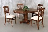 Lifestyle California 25-706 Brentwood Oval Pedestal Table