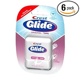 Crest Glide Original Tape, 27.3 Yd. (Pack of 6)