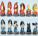 Dragons Theme Chessmen