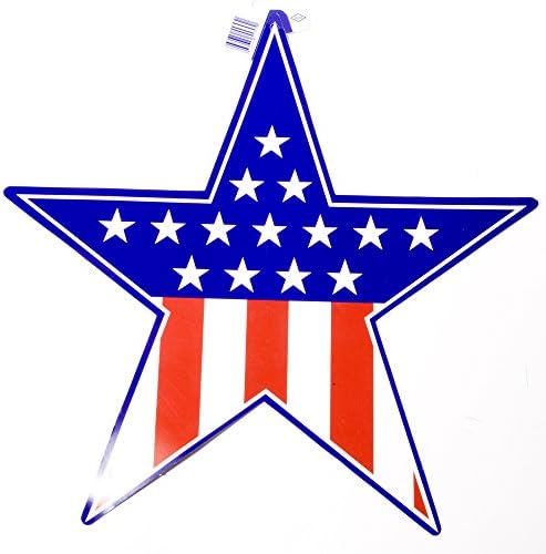 Patriotic Star Cutout