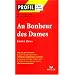 Au bonheur des dames : Commentaires du roman