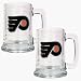 Philadelphia Flyers 2 Piece 15 oz. Glass Tankard Set