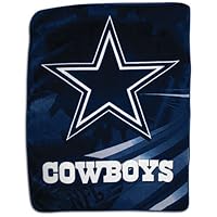 Cowboys Northwest NFL Plush Burst Rashel Blanket