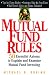 Book Mutual Fund Rules: 50 Essential Axioms to Explain and Examine Mutual Fund Investing