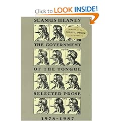 The Government of the Tongue: Selected Prose, 1978-1987