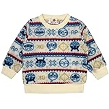 アスナロ（トップス トレーナー） トレーナー アンパンマン フリース ネィティブ ベビー90 オフホワイト