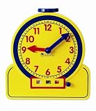 Learning Resources LER2996 Learning Resources Primary Time Teacher 12-Hour Learning Clocks, 8 1/4H