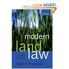 Modern Land Law