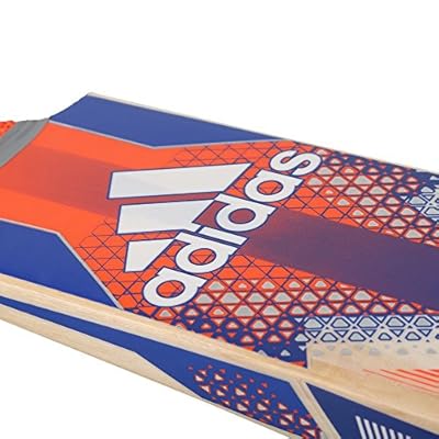 adidas Pellara Professional Cricket Bat, Men's Short Handle (Red)