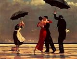 Singing Butler by Jack Vettriano Premium Stretched Canvas (Ready-to-Hang)