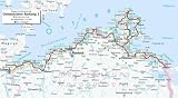 Bikeline Radtourenbuch, Ostseek�sten-Radweg Teil 2: Von L�beck nach Ahlbeck/Usedom. Mit R�gen: Von L�beck nach Ahlbeck/Usedom. Mit R�gen. Radtourenbuch und Karten 1:75.000, wetterfest/rei�fest