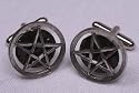 Pentagram cufflinks