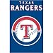 Texas Rangers Applique Banner Flag