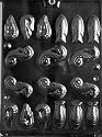 3D SHRIMP/SEAHORSES/FISH Nautical Candy Mold Chocolate