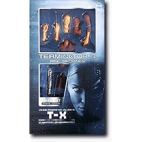 Terminator 3 Rise of the Machines T-x Vinyl Model Kit Figure
