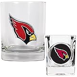 NFL Rocks Glass and Shot Glass Set Primary Logo