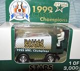 Dallas Stars 1999 Diecast Zamboni NHL Stanley Cup Champions 1:50 Scale White Rose Collectible