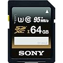 Sony 64GB High Performance Class 10 UHS-1/U3 SDXC up to 95MB/s Memory Card (SF64UZ/TQN)