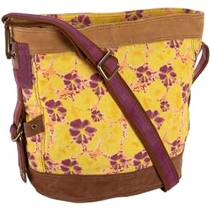 Lucky Brand Canvas Runaway Bucket Bag