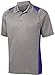 DRI-Equip Moisture Wicking 2-Color Athletic Polos in 13 Colors. XS-4XL