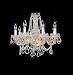 Victorian Design 8-Light 30'' Gold or Chrome Chandelier with European or Swarovski Crystals SKU# 10509