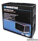51TWimypY0L. SL160  Manhattan USB 2.0 SATA Hard Drive Quick Dock with Dual Insertion Slot for 2.5 and 3.5 Hard Drives up to 1 TB