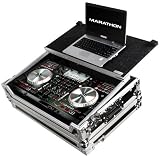 Marathon Flight Road Case MA-NS6LT Case to Hold 1 x Numark NS6 Serato Itch Controller with Laptop Shelf
