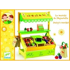 Djeco Holz-Marktstand G�nsebl�mchen
