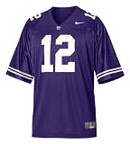 Kansas State #12 Youth Purple Football Jersey by Nike (12/14)