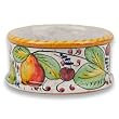 Handmade Frutta Mista Wine Bottle Coaster From Italy