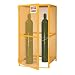 Little Giant GSU-36W-70H 13-Gauge Steel Upright Gas Cylinder Storage Unit, 5 to 15 Cylinders Capacity, 36" Width x 70" Height x 38" Depth, Yellow