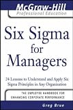 Six Sigma for Managers (Mcgraw-Hill Professional Education)