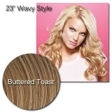 Jessica Simpson Hair Do - 23 inch Wavy Clip-In Hair Extensions - Buttered Toast